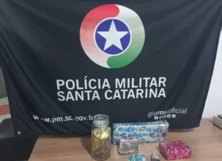 Polícia Militar de Sombrio realiza grande apreensão de drogas durante operação no Bairro Nova Brasília