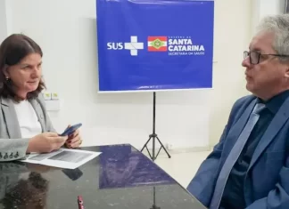 Deputado Tiago Zilli, na luta pela saúde do Extremo-Sul Catarinense