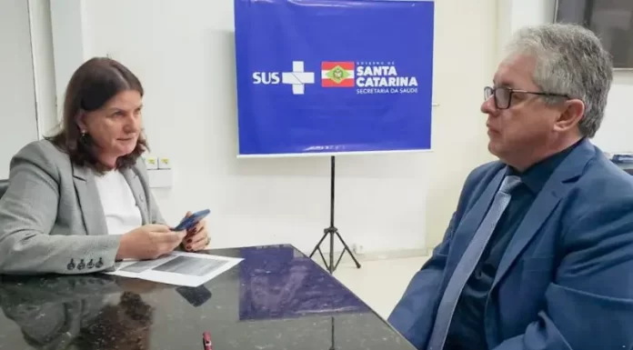 Deputado Tiago Zilli, na luta pela saúde do Extremo-Sul Catarinense