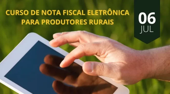 Santa Rosa do Sul: Curso de Nota Fiscal Eletrônica para produtores rurais.