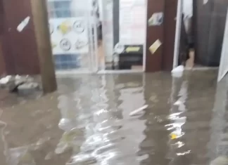 Ciclone já causa estragos em Balneário Gaivota