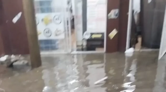 Ciclone já causa estragos em Balneário Gaivota