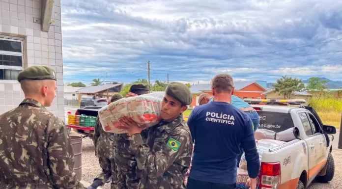 Praia Grande recebeu doações da Cruz Vermelha