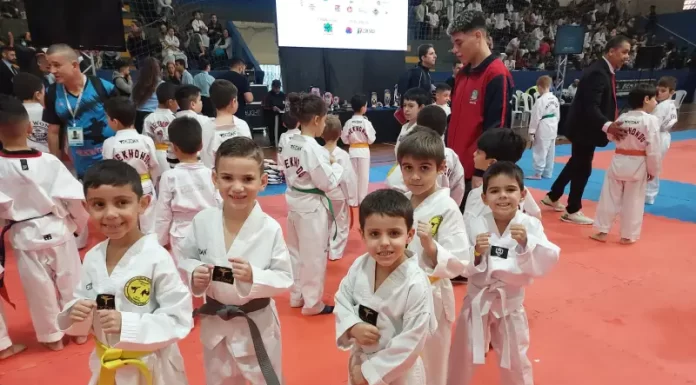 Balneário Gaivota conquista 27 medalhas no 24º Mega Open Internacional de Taekwondo