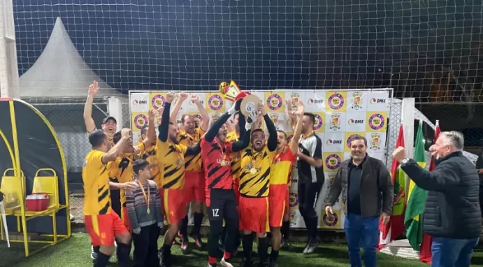 Santa Rosa do Sul conhece os campeões do Futebol Society