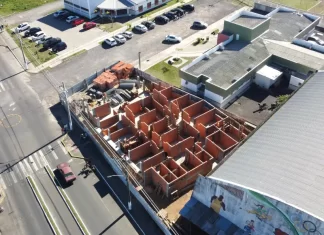 Nova sede do Caps de Sombrio está em construção