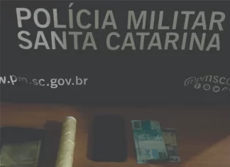 Homem que já responde por tráfico de drogas e detido em Sombrio