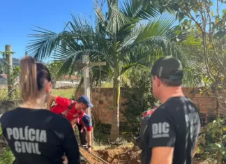 Polícia Civil encontra corpo de mulher desaparecida há 10 meses em Tubarão