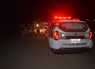 Ação policial chama atenção durante a madrugada em Santa Rosa do Sul