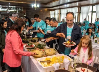 Feijoada do Hospital Nossa Senhora de Fátima foi um sucesso de público