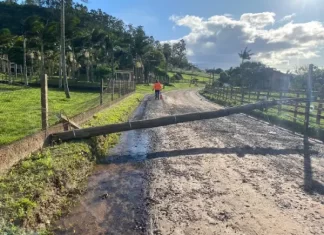Santa Rosa do Sul contabiliza danos ao município