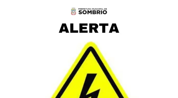 Sombrio: Prefeitura e Defesa Civil alertam sobre postes danificados