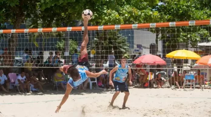 Circuito catarinense de futevôlei agita arena gaivota neste final de semana