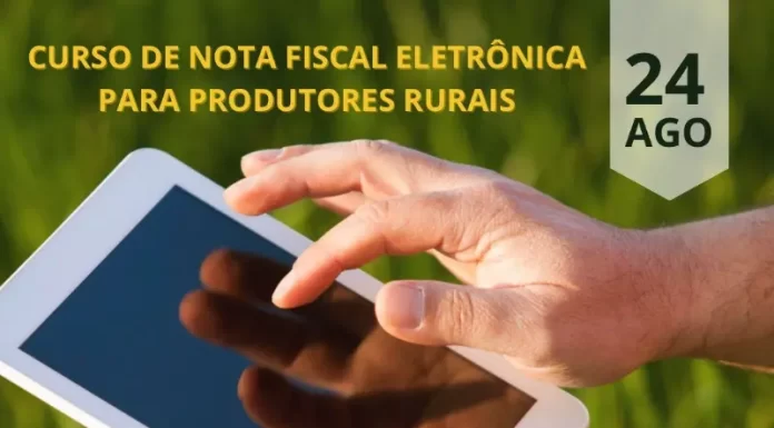 Curso de Nota Fiscal Eletrônica para produtores rurais de Santa Rosa do Sul