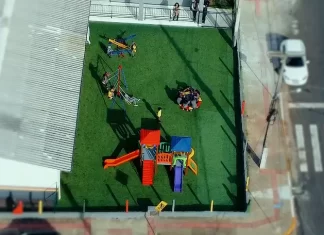 Sombrio: Escola Alcides ganha parquinho e elevador