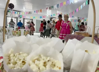 Arraiá da Terceira Idade finaliza as atividades de julho, em Jacinto Machado