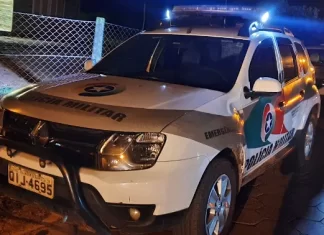 Veículo em Alta Velocidade com Criança no Interior é Abordado Pela Polícia Militar em Balneário Gaivota