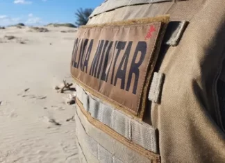 Ossada humana é encontrada em dunas da Praia da Caçamba