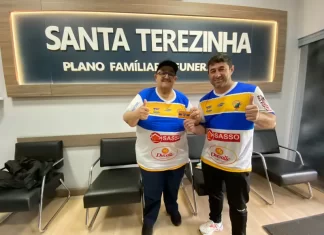 Carlos da funerária , firma parceria com o Araranguá Esporte Clube