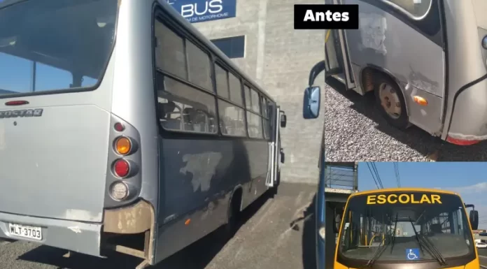 Ônibus do transporte escolar é recuperado com recursos próprios da prefeitura