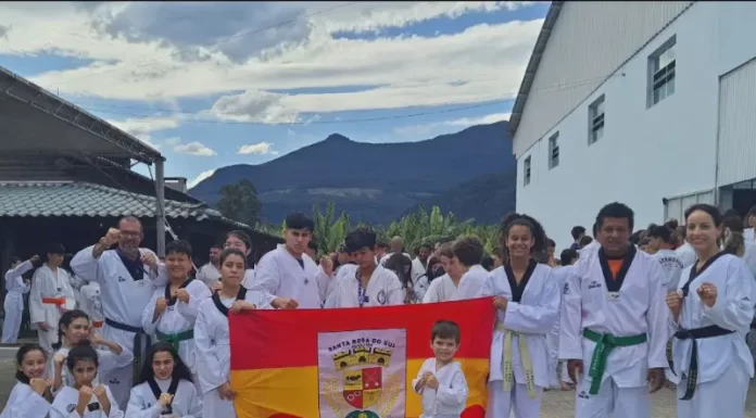 Projeto de taekwondo sulsantarosense é campeão em competição gaúcha