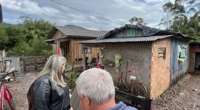 Granizo deixou estragos em Jacinto Machado