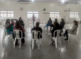 Gestantes de Jacinto Machado recebem orientações durante encontro com profissionais de Saúde