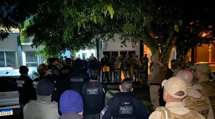 Polícia Civil e Polícia Militar deflagram a operação “Lua Azul” no extremo sul de Santa Catarina