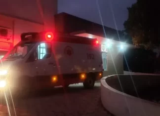 Motoboy fica ferido em acidente em Santa Rosa do Sul na noite de domingo