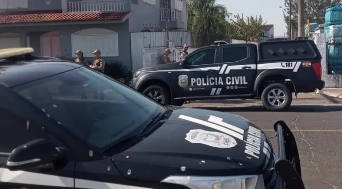 Ação das Polícias Civil e Militar é desencadeada em Araranguá