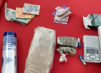 Trabalho conjunto entre as polícias civil e militar resulta em duas prisões e apreensão de drogas