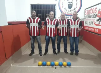 Balneário Gaivota volta a participar da copa AMESC de bocha.