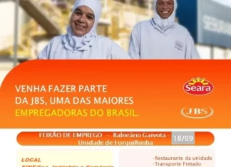Novo feirão de empregos em Balneário Gaivota