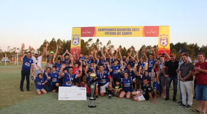 EC 8 de Setembro é bi-campeão Municipal de Balneário Gaivota