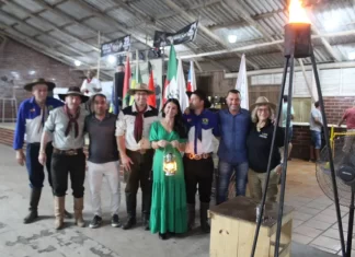 Chama Crioula inflama o tradicionalismo em Balneário Gaivota