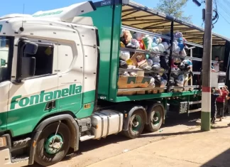 SOS Rio Grande do Sul: campanha arrecada 185 toneladas de doações no Sul catarinense