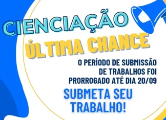 Cienciação prorroga data de submissão de trabalhos
