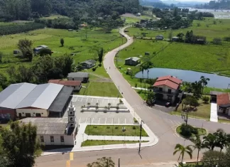 Santa Rosa do Sul: Duas novas pavimentações vão beneficiar comunidades do interior
