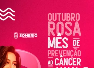 Sombrio divulga cronograma da campanha Outubro Rosa