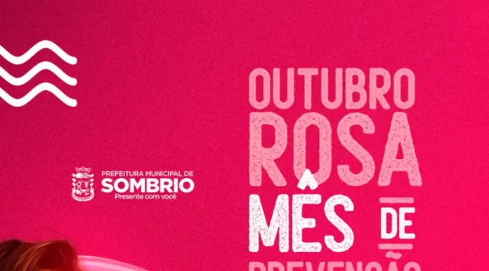 Sombrio divulga cronograma da campanha Outubro Rosa