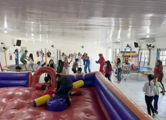 Parceria proporciona festa às crianças do SCFV de Jacinto Machado