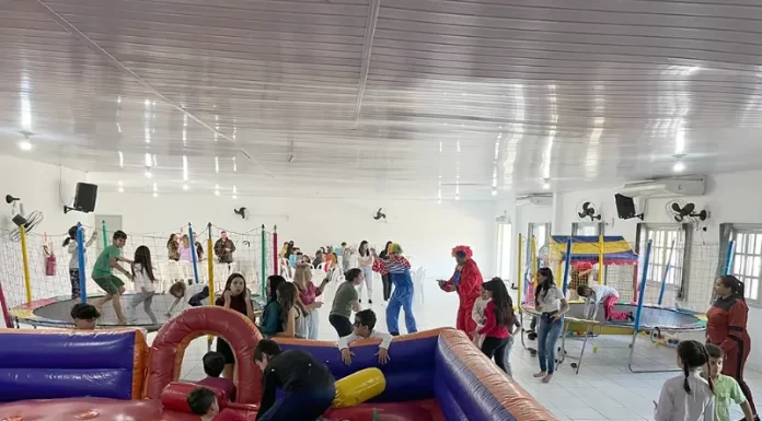 Parceria proporciona festa às crianças do SCFV de Jacinto Machado