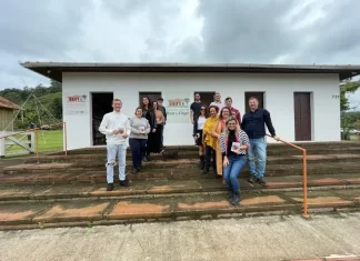 Santa Rosa do Sul recebe Colegiado de Turismo em visitas técnicas
