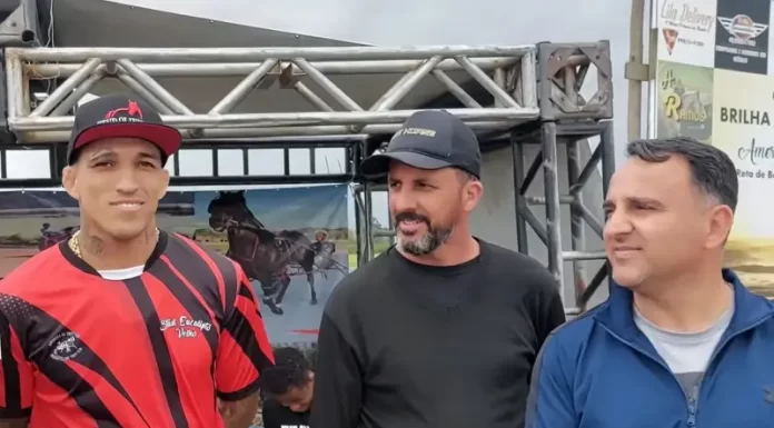 Campeão Mundial de UFC participa de evento em Gaivota