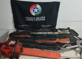 PM recupera armas e objetos furtados em Ermo