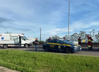 Tragédia na BR 101 em Sombrio: Mulher perde a vida em acidente