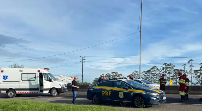 Tragédia na BR 101 em Sombrio: Mulher perde a vida em acidente
