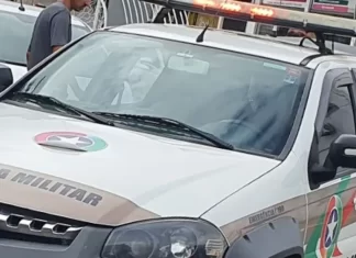 PM registra briga de marido em mulher em Sombrio