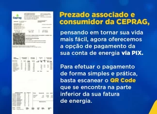 Ceprag agora recebe fatura via pix