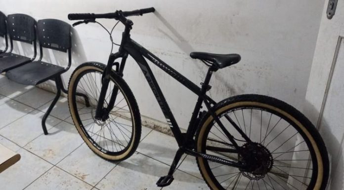 Homem é preso com bicicleta furtada avaliada em R$ 5 mil